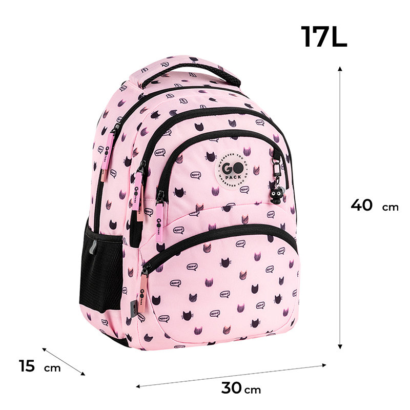 Рюкзак GoPack Education 175M-1 Meow Cats, GO26-175M-1 2