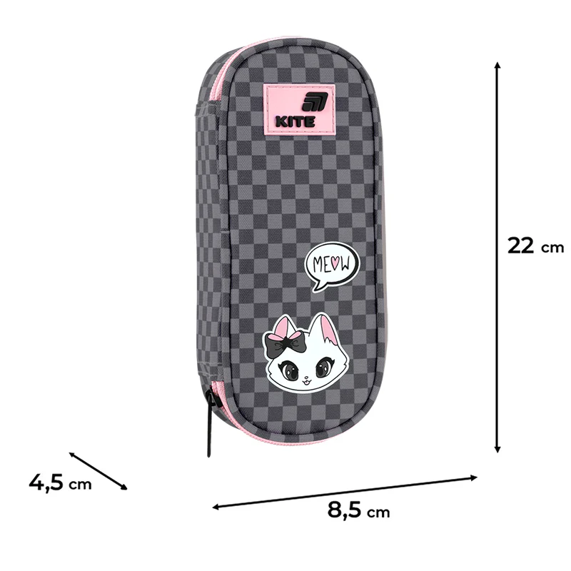 Пенал Kite 599 Meow, K26-599-13 зображення