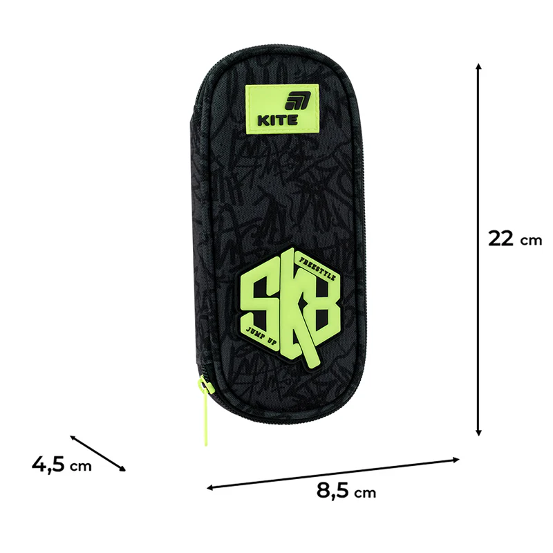 Пенал Kite 599 SK8, K26-599-6 зображення