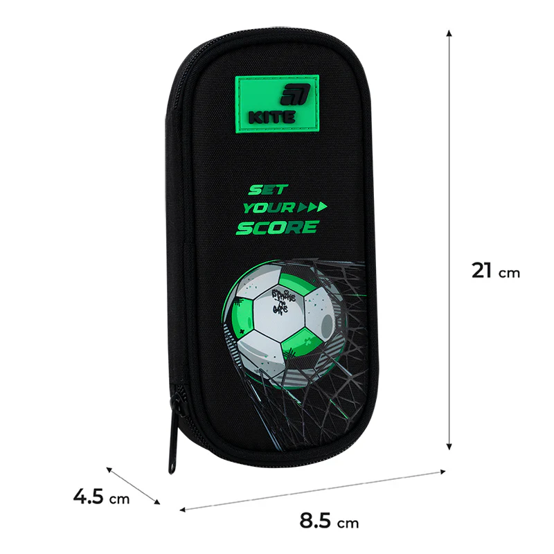 Пенал Kite 662 Football, K26-662-3 2