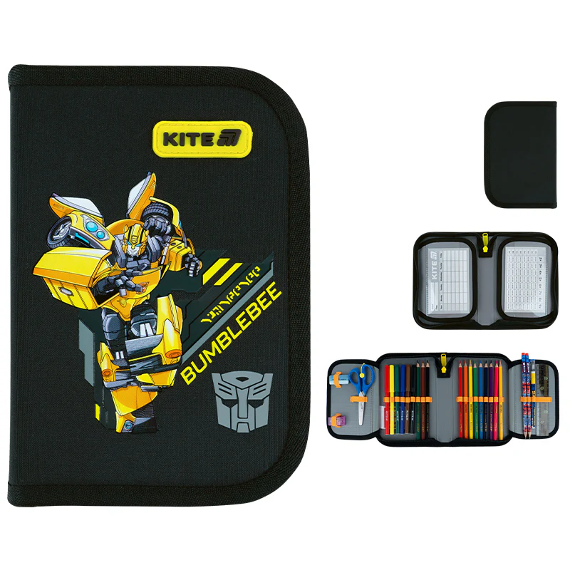 Пенал Kite 1 від., 2 відв., з наповненням 622H TF, TF26-622H 1