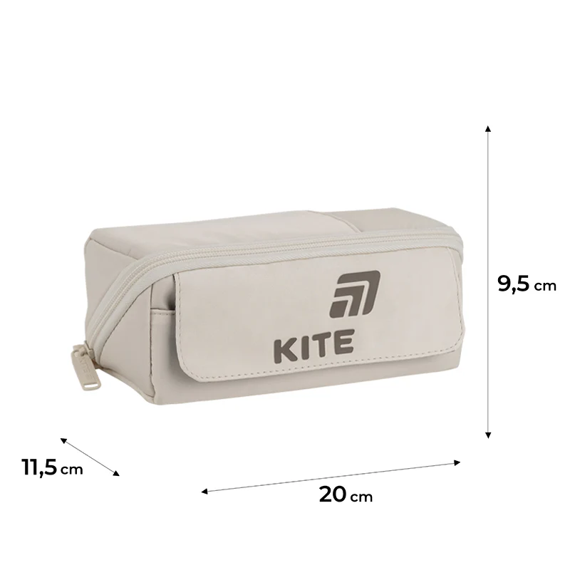 Пенал Kite 2702-1 бежевий, K26-2702-1 зображення