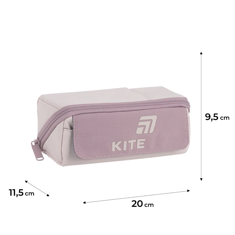 Пенал Kite 2702-5 світло-рожевий, K26-2702-5 зображення
