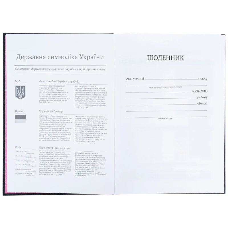 Щоденник шкільний, тверда обкл, MH, MH26-262 3