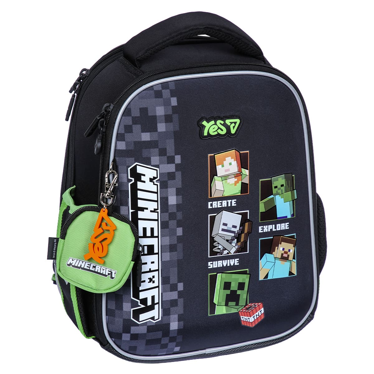 Рюкзак каркасний Yes H-100S "Minecraft Reality", 550223