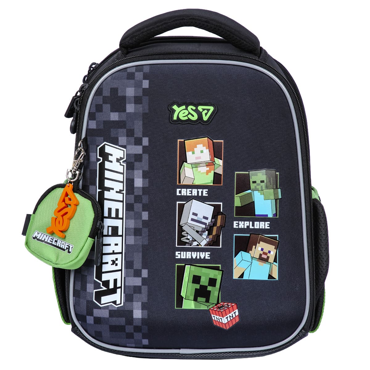 Рюкзак каркасний Yes H-100S "Minecraft Reality", 550223 1