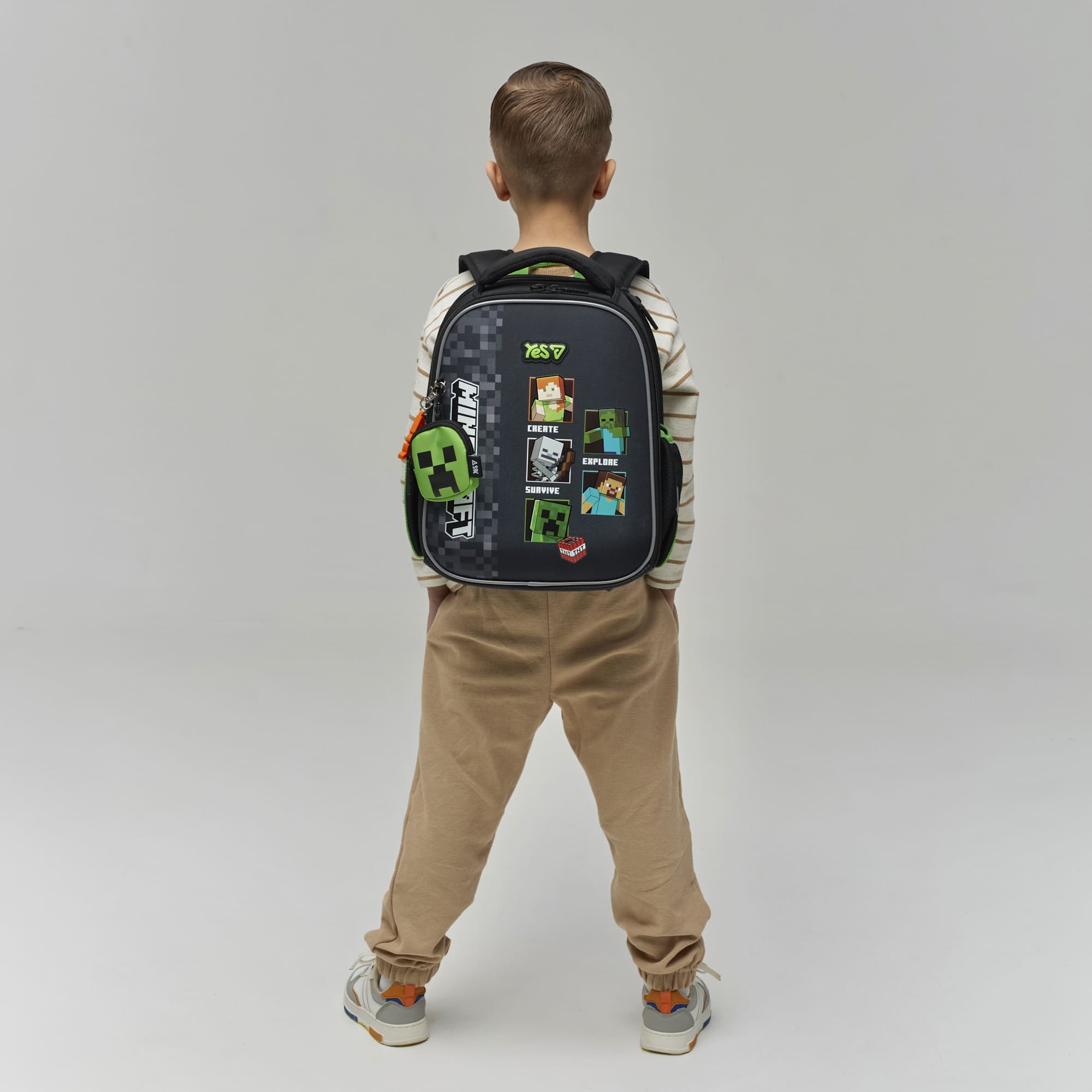 Рюкзак каркасний Yes H-100S "Minecraft Reality", 550223 12