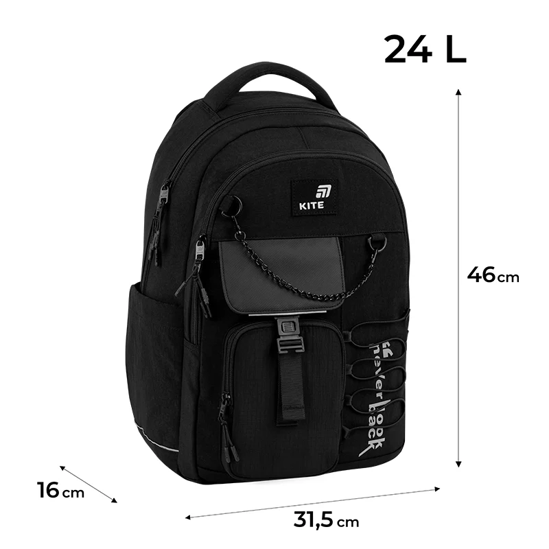 Рюкзак Kite Education teens 2597L Dark Matter, K26-2597L-2 2