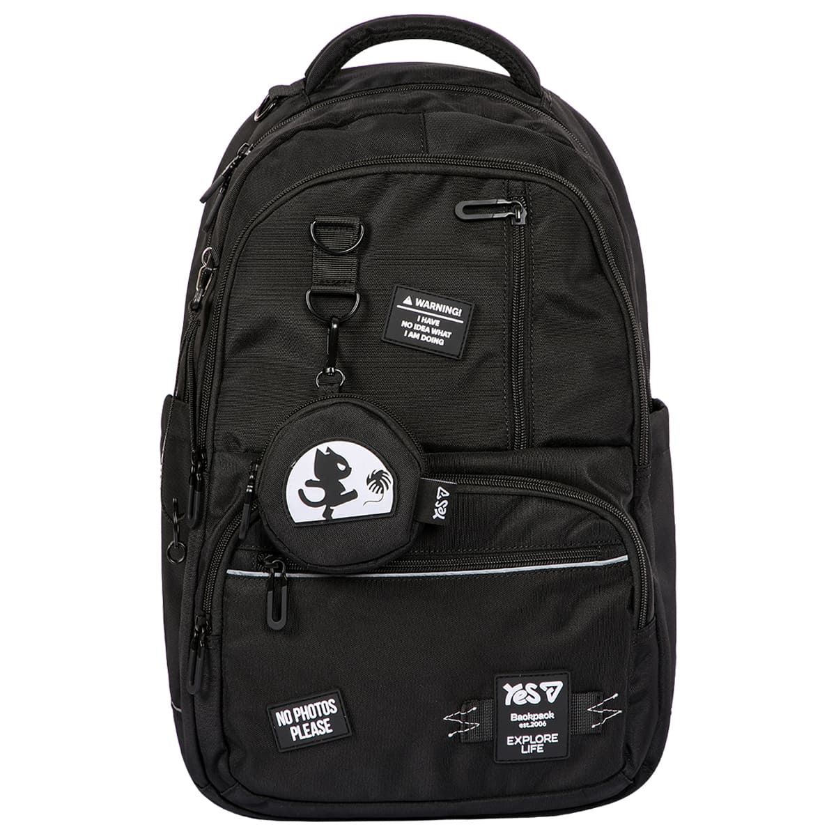 Рюкзак шкільний Yes TS-50L "Black Cat", 550374 1