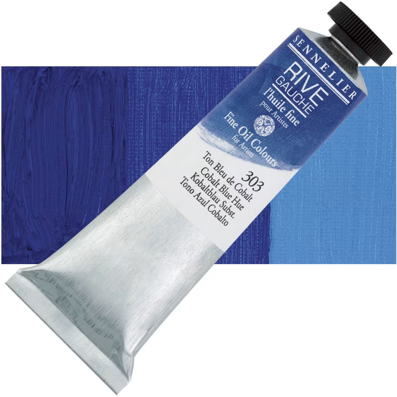 Фарба олійна "Rive gauche" 40 мл, кобальт синій відтінок (Cobalt Blue Hue), N130312.303