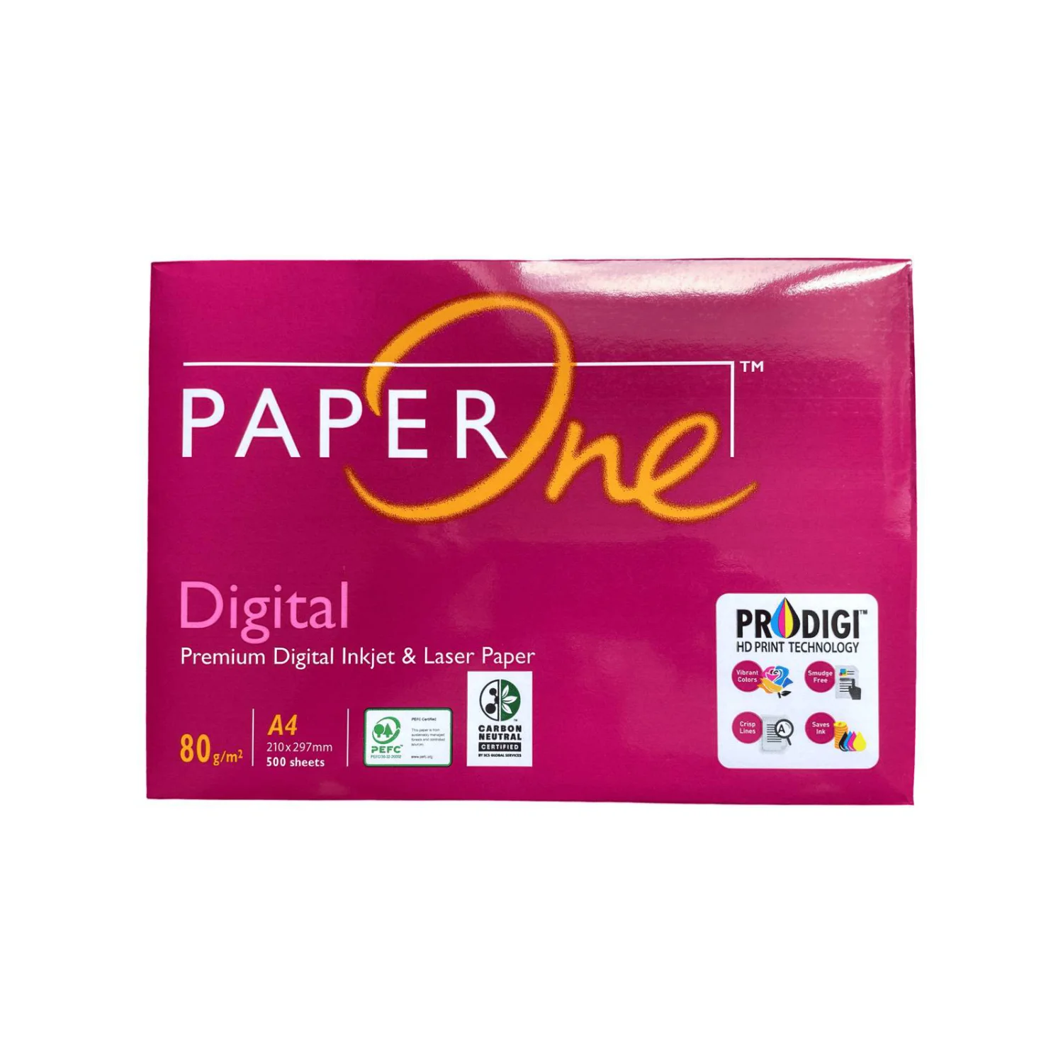Бумага А4 500 л. 80 г/м2 PaperOne Digital (APRIL)