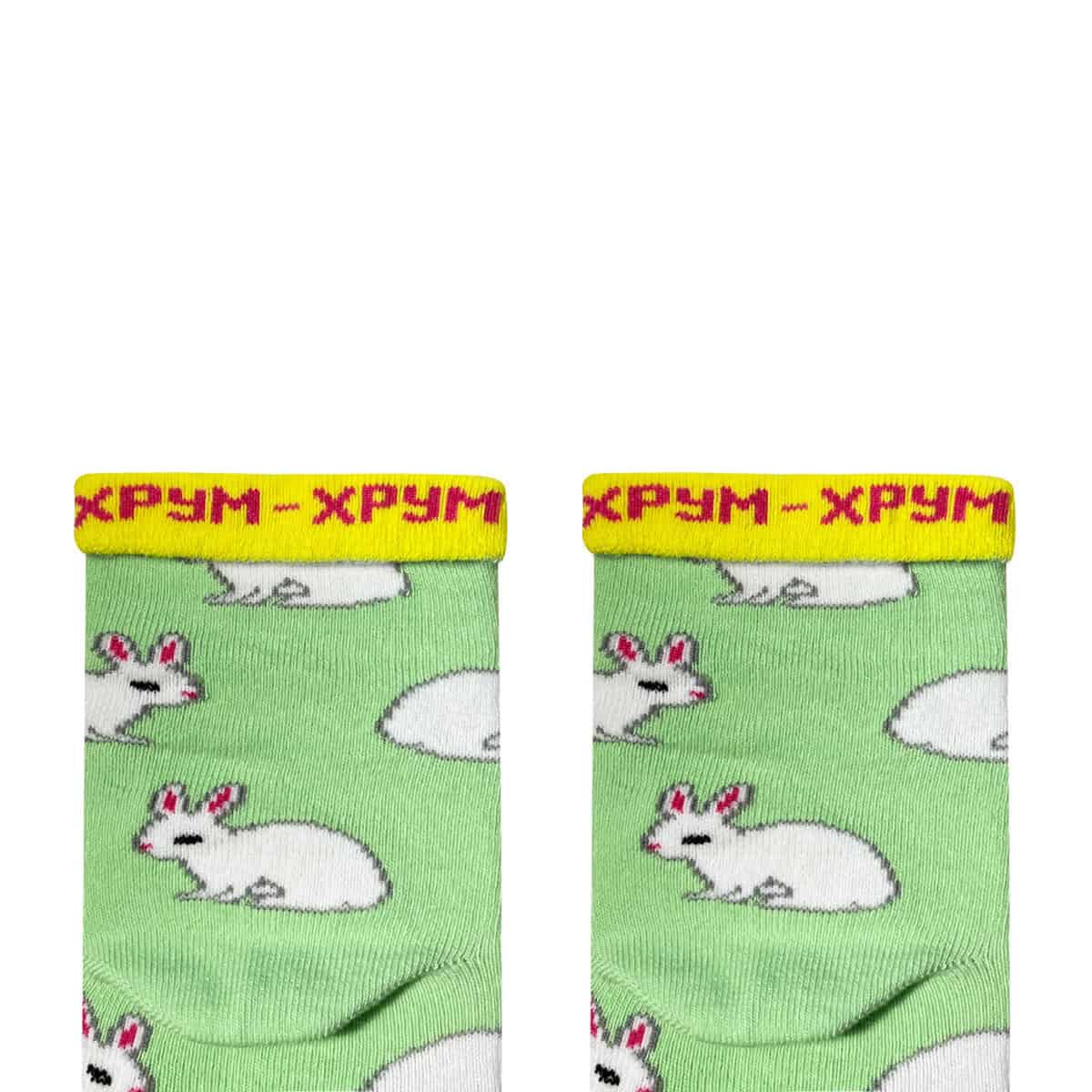 Шкарпетки Дитячі "Кролики" - 7-10р, bunny7y фото