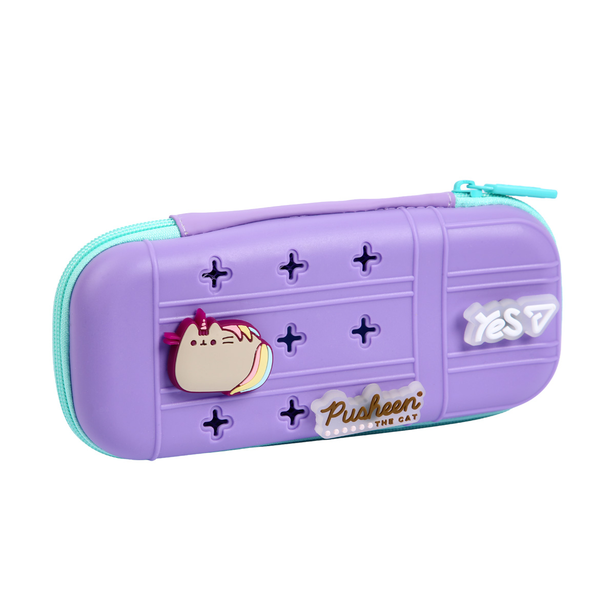 Пенал твердий з силіконовою панеллю Yes PHS-4 "Pusheen Summer", 533838 2