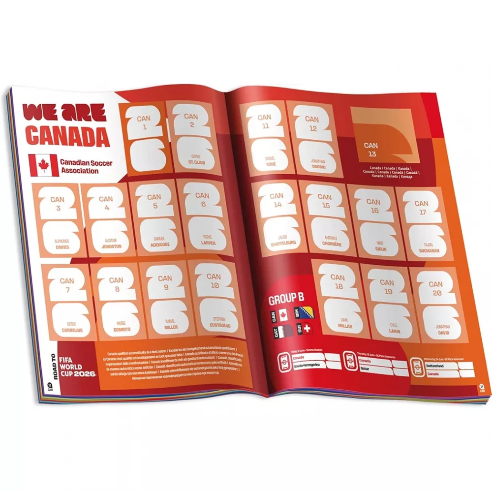 Альбом Panini "World Cup 2026" вид товару