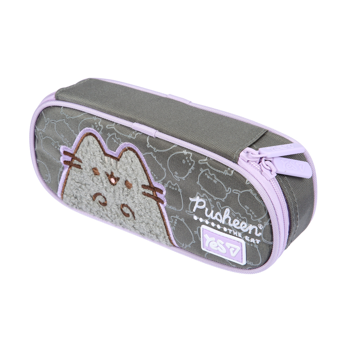 Пенал м’який Yes PH-30 "Pusheen Gray", 533763 зображення