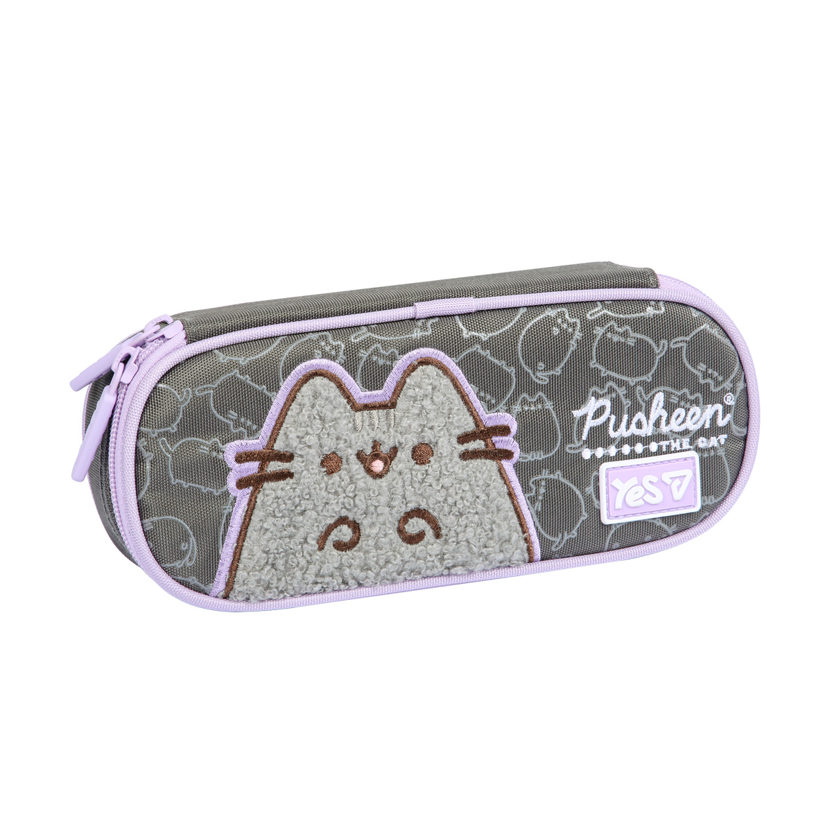 Пенал м’який Yes PH-30 "Pusheen Gray", 533763