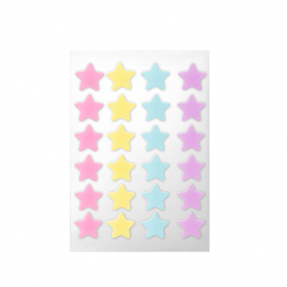Патчі від прищів Color Stars, 24 шт, "Sane" зображення