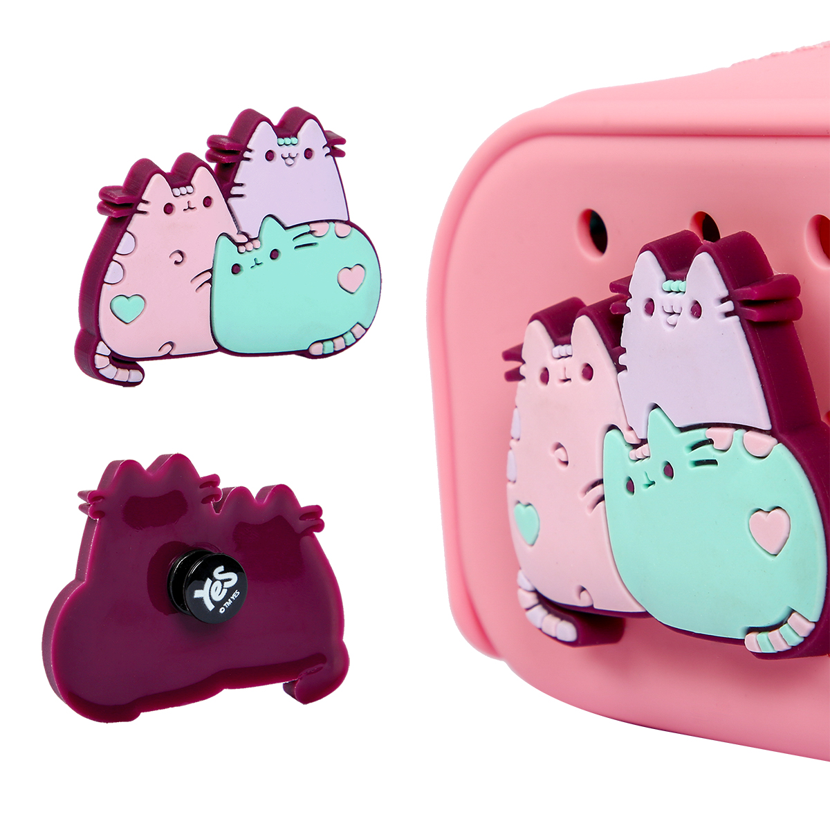 Пенал м’який силіконовий Yes PHS-2 "Pusheen Summer", 533846 зовнішній вигляд