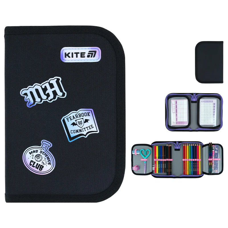 Пенал Kite 1 від., 2 відв., з наповненням 622H MH, MH26-622H