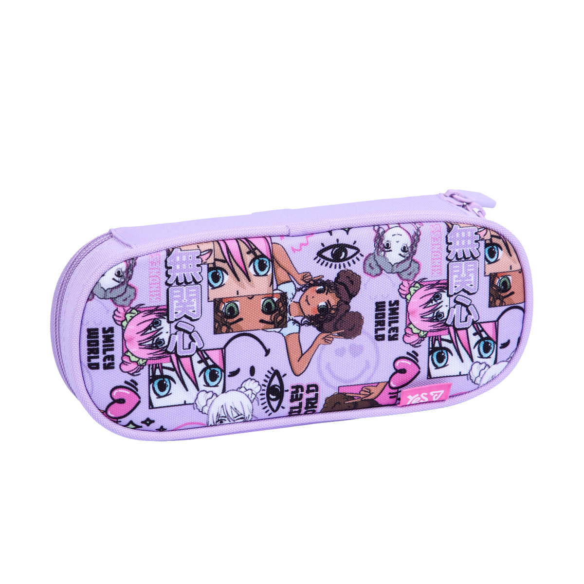 Пенал м’який Yes PH-30 "Smiley World. Anime", 533779 зображення товару