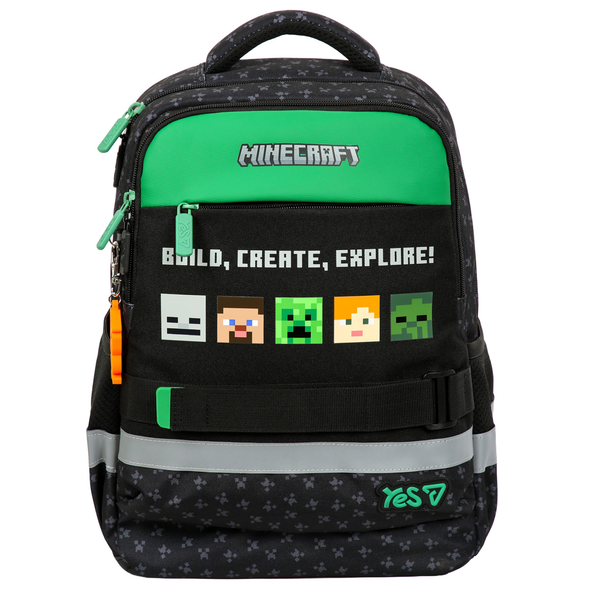 Рюкзак школьный Yes S-52S "Ergo Minecraft Reality", 550274 фото