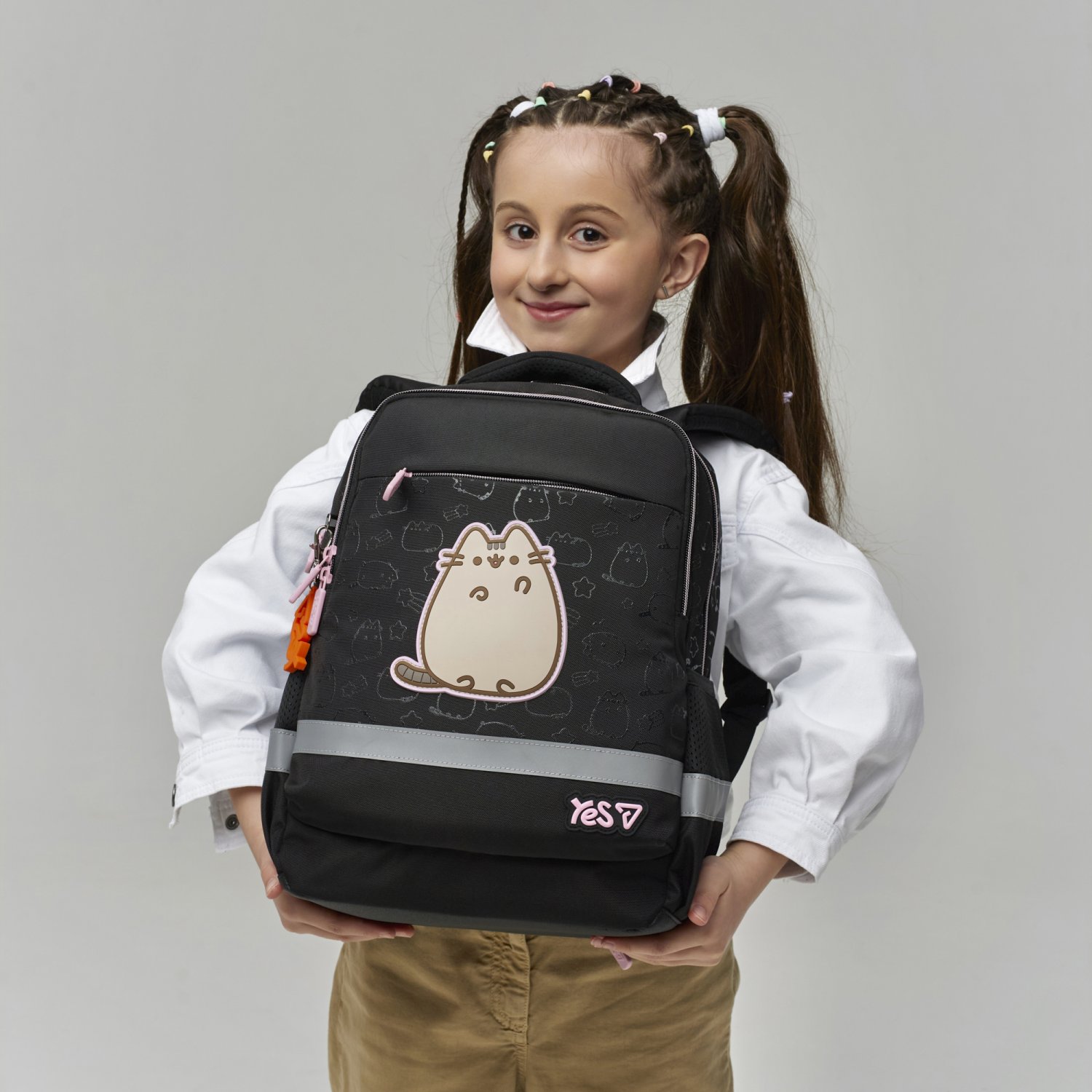 Рюкзак шкільний Yes S-52S "Ergo My Pusheen", 550271 вид товару