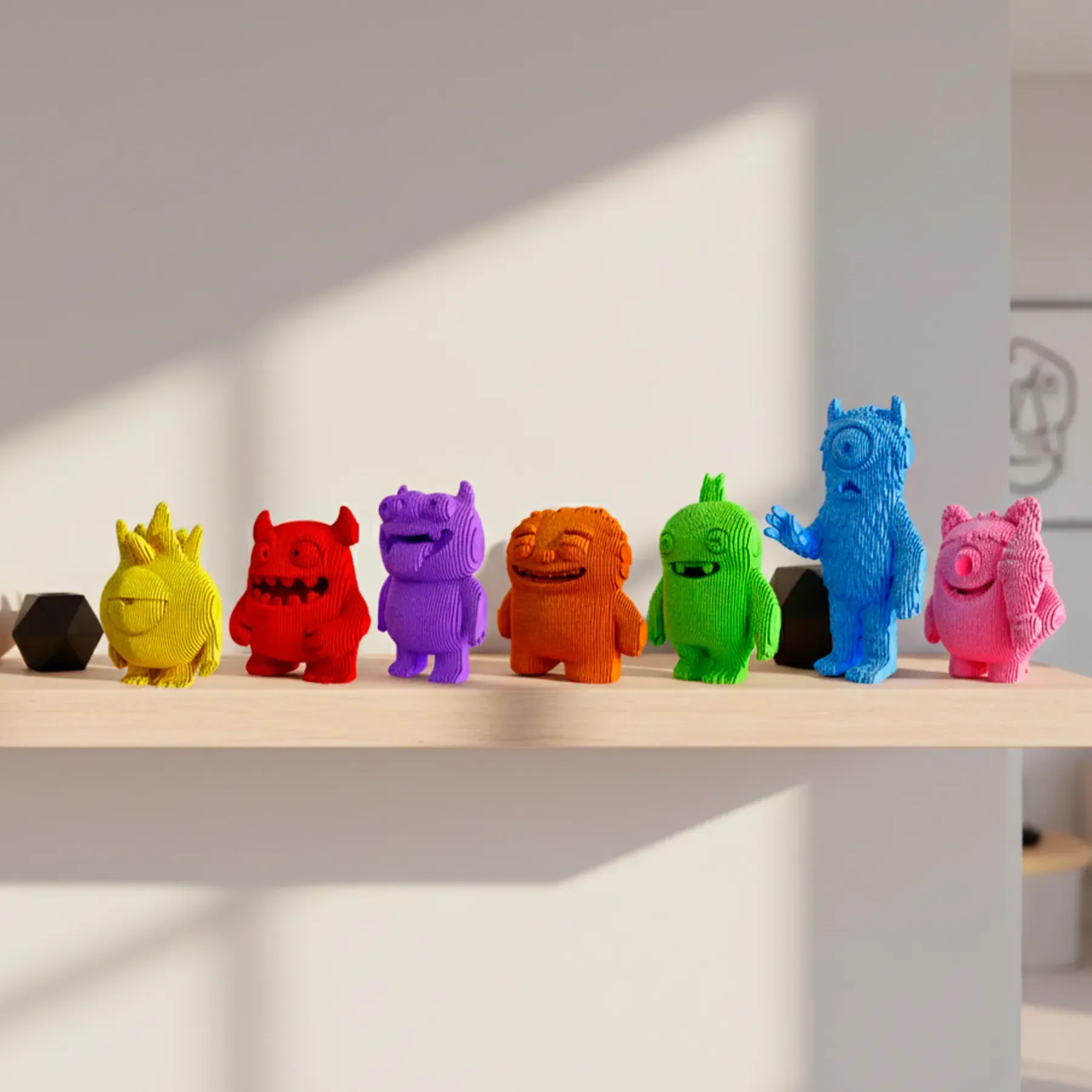 Картонний конструктор "Cartonic 3D Puzzle SURPRISE CARTONSTERS", CARTSURPSTERS фото