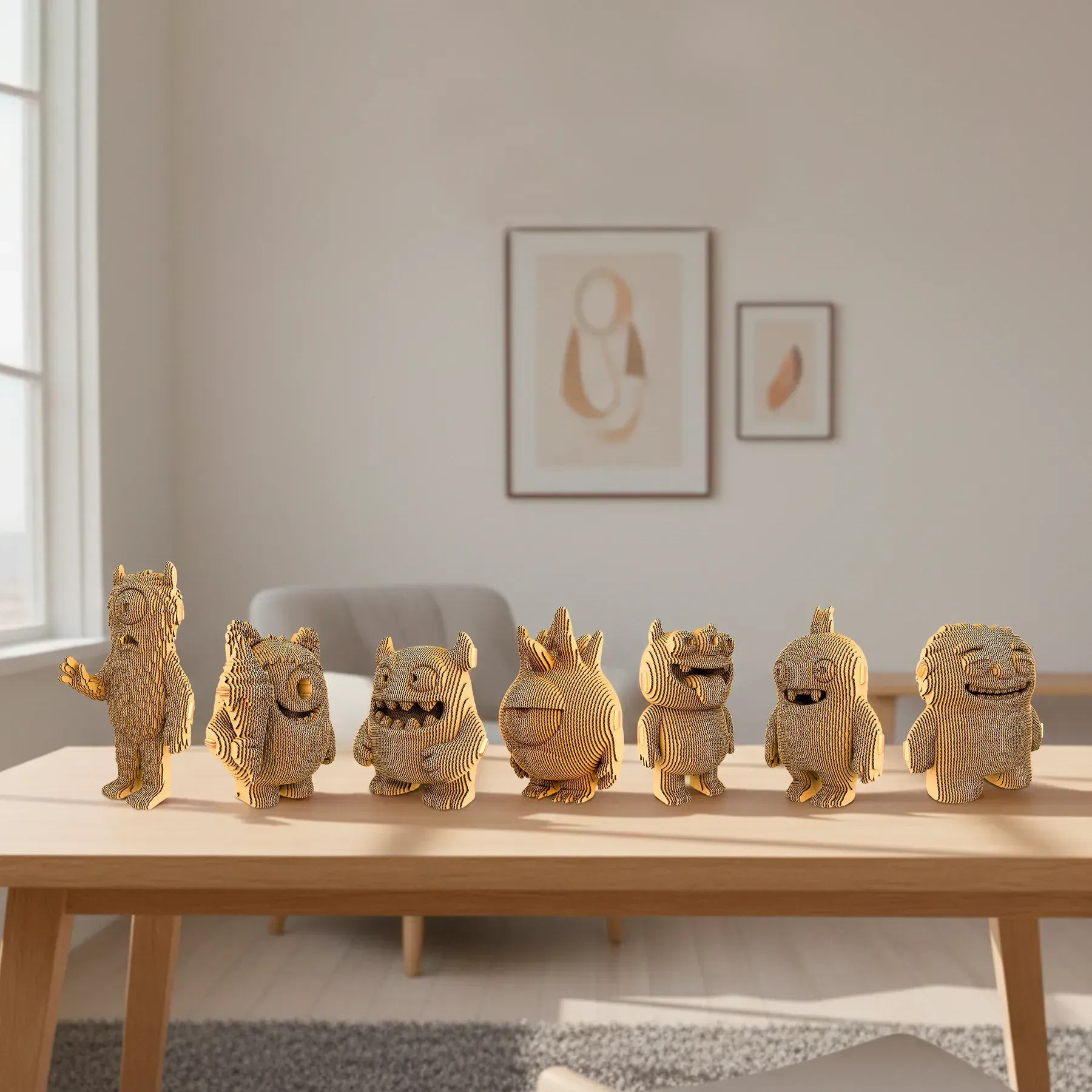Картонний конструктор "Cartonic 3D Puzzle SURPRISE CARTONSTERS", CARTSURPSTERS зображення товару