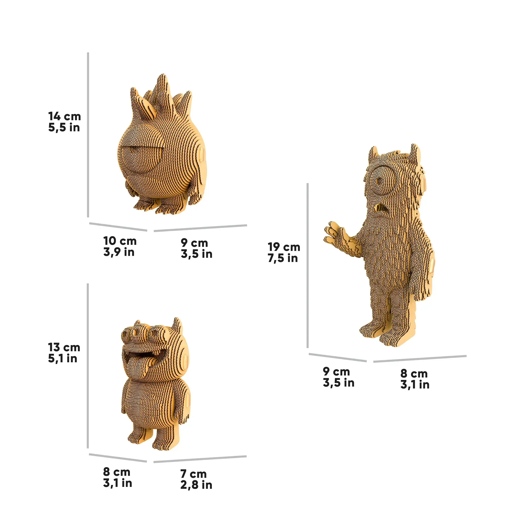 Картонний конструктор "Cartonic 3D Puzzle SURPRISE CARTONSTERS", CARTSURPSTERS товар