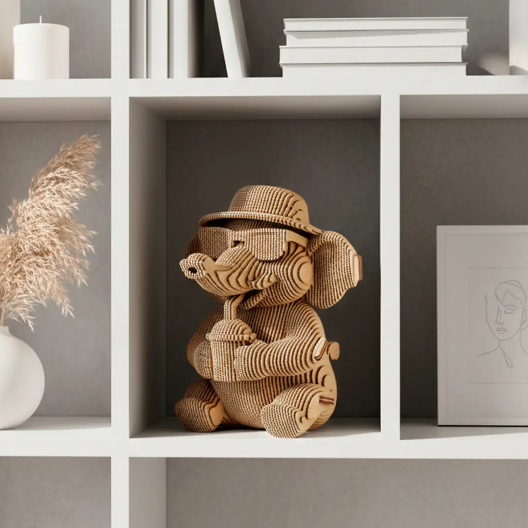 Картонний конструктор "Cartonic Collectible ELEPHANT", CCARTELEP зображення товару