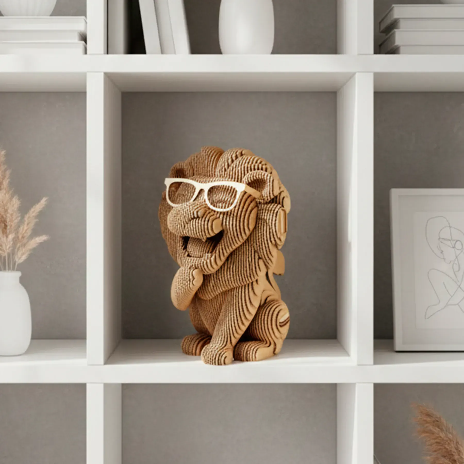 Картонний конструктор "Cartonic Collectible LION", CCARTLION зображення товару