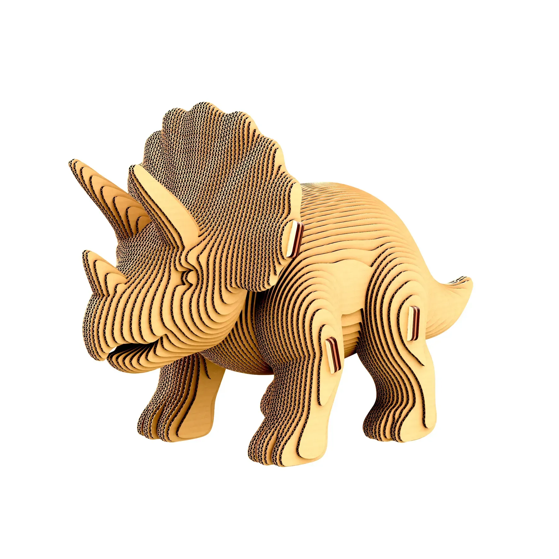 Картонний конструктор "Cartonic Collectible TRICERATOPS", CCARTTRIC