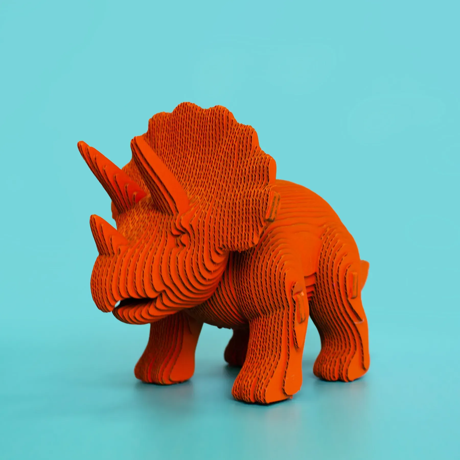 Картонний конструктор "Cartonic Collectible TRICERATOPS", CCARTTRIC зображення товару