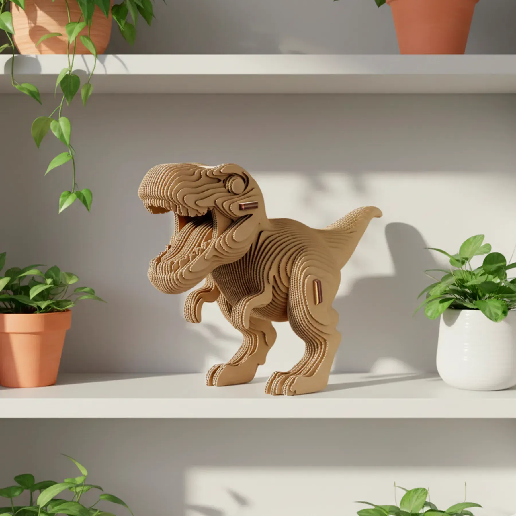 Картонний конструктор "Cartonic Collectible TYRANNOSAURUS", CCARTTREX фото