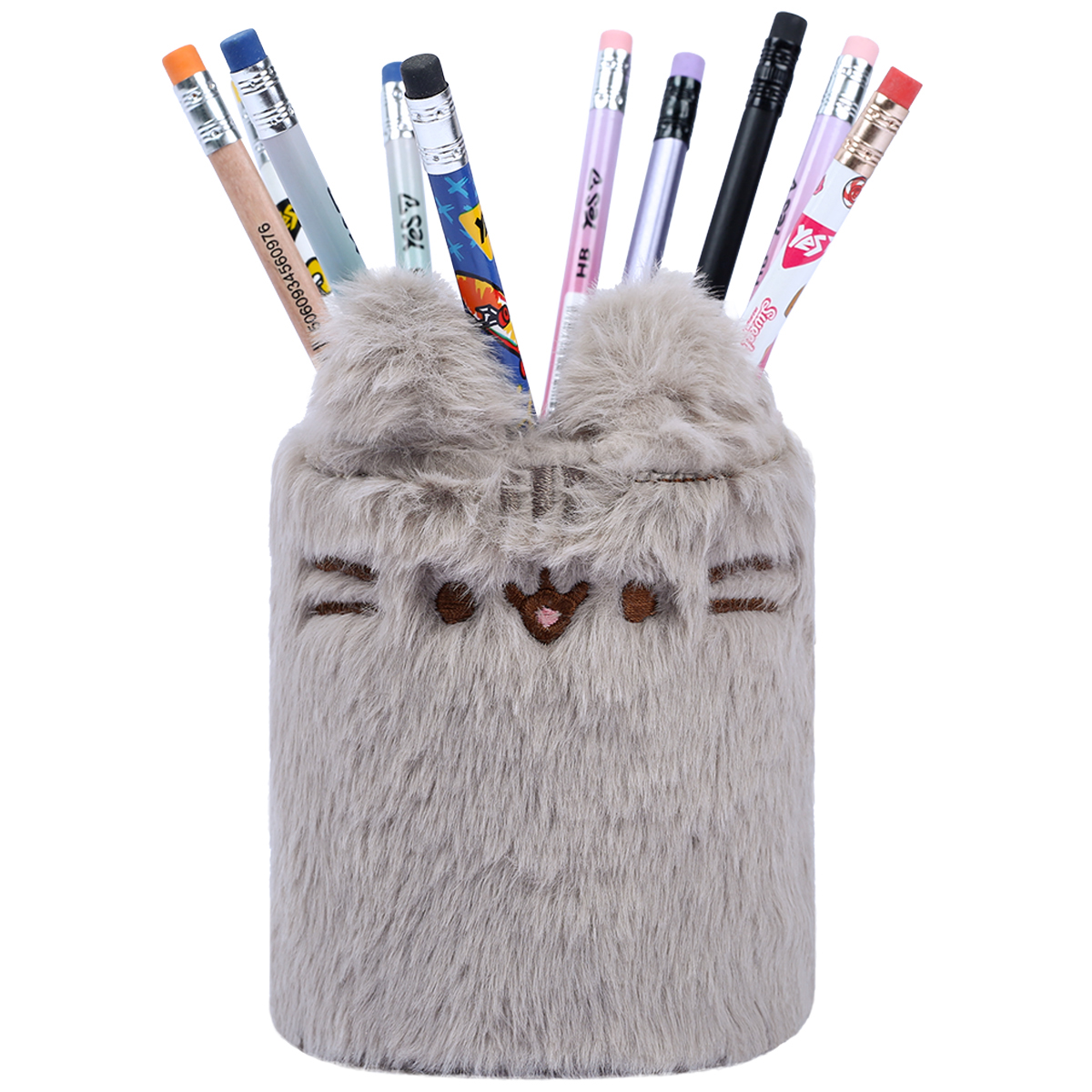 Стакан для письмового приладдя Yes "Pusheen" хутро, 708758 фото