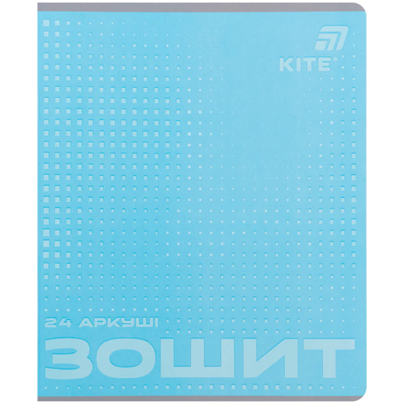Тетрадь 24 л., кл., софт тач + УФ лак объемный, Kite OC, K26-238-1 товар