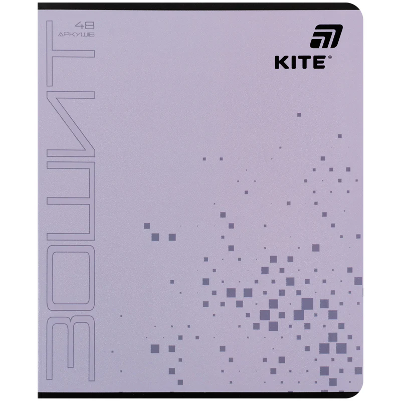 Тетрадь 48 л., кл., гибр. лак + УФ лак, Kite One color, K26-259-1 вид товара