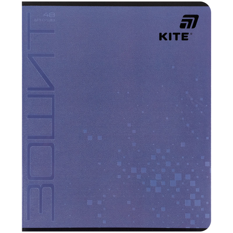 Тетрадь 48 л., кл., гибр. лак + УФ лак, Kite One color, K26-259-1 внешний вид