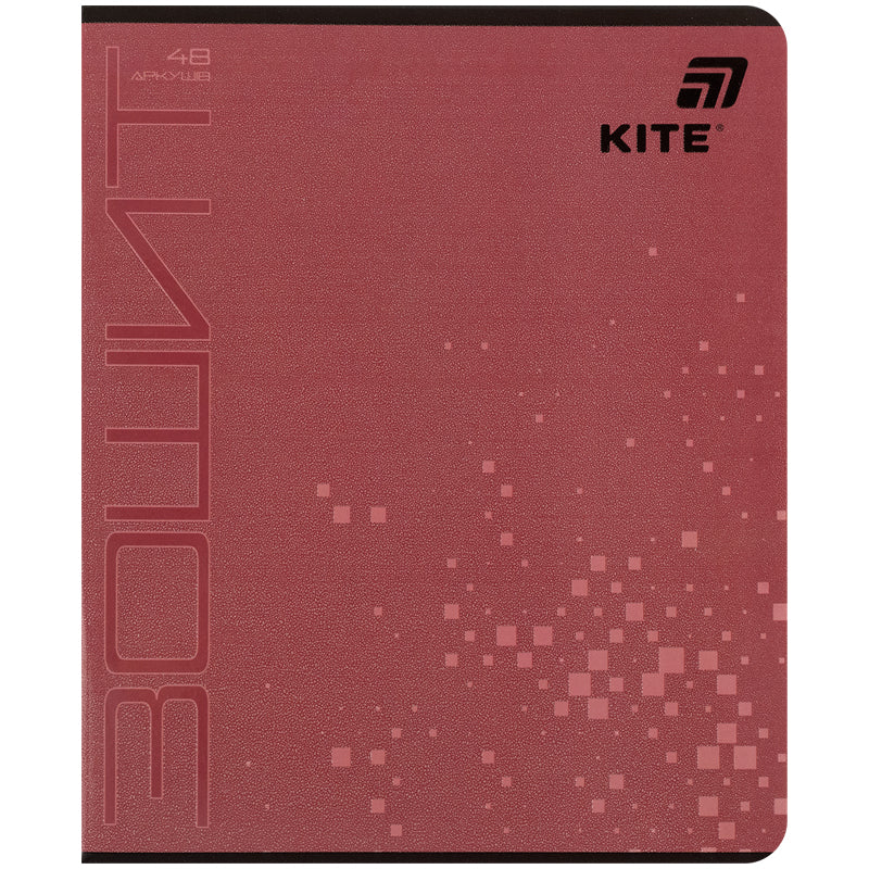 Тетрадь 48 л., кл., гибр. лак + УФ лак, Kite One color, K26-259-1 модель
