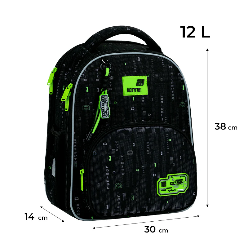 Набор рюкзак + пенал + сумка для обуви Kite 556 Digital, SET_K26-556M-4 изображение товара