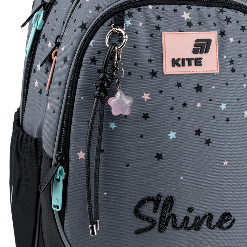 Набор рюкзак + пенал + сумка для обуви Kite 700 Shine, SET_K26-700M-2 вид товара