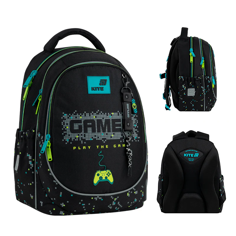 Набір рюкзак +пенал +сумка для взуття Kite 700 Play the Game, SET_K26-700M-4 2