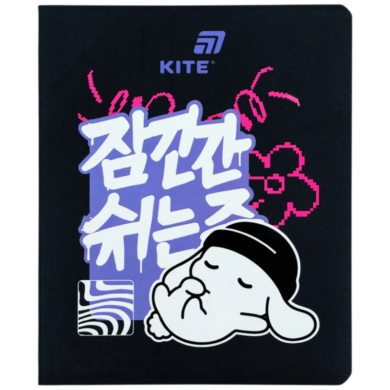 Тетрадь 24 л., лин., софт тач + УФ лак, Kite, K26-239-2 товар