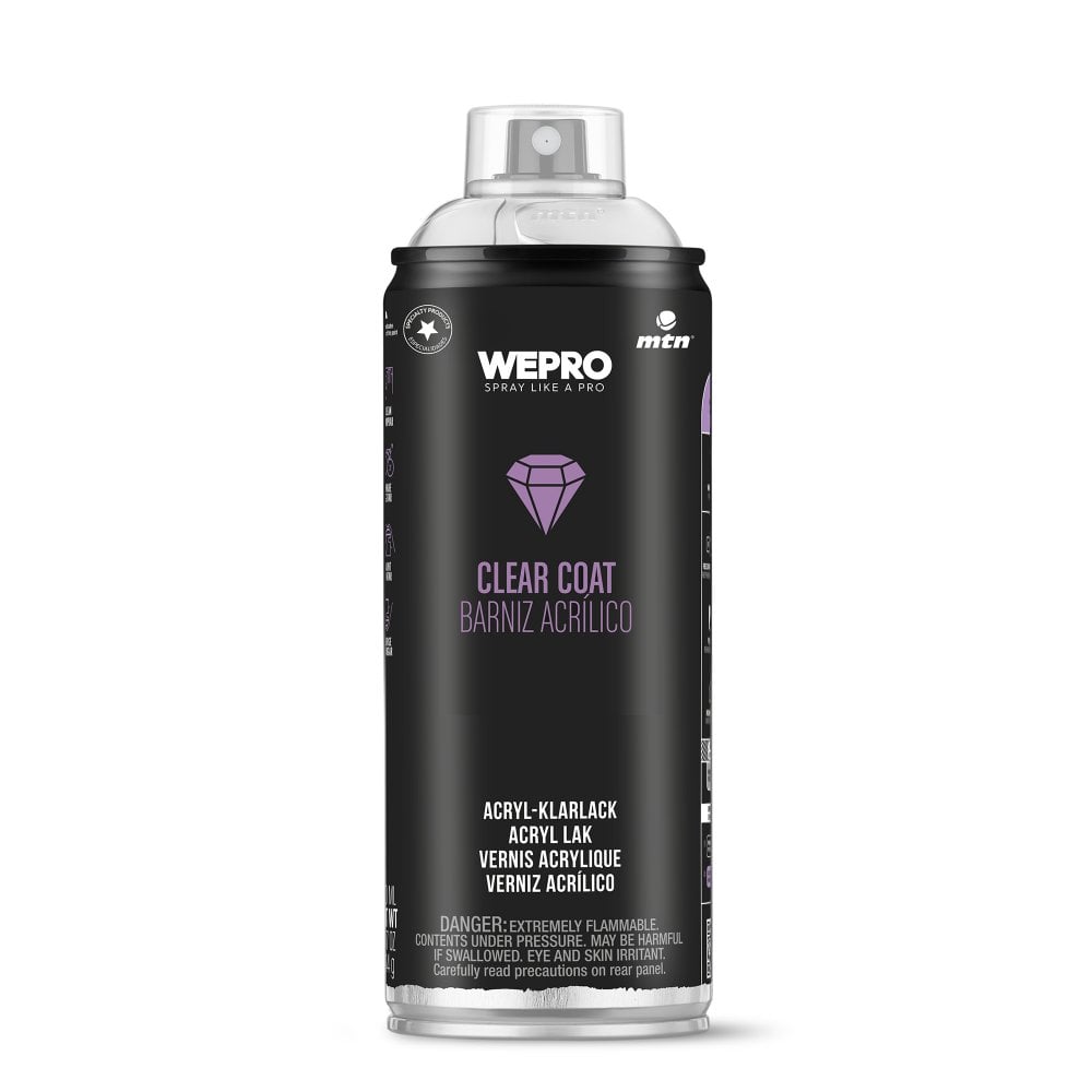 Аэрозольный лак MTN PRO Varnish Acrylic Mate R-920 400 мл, EX014PR0920