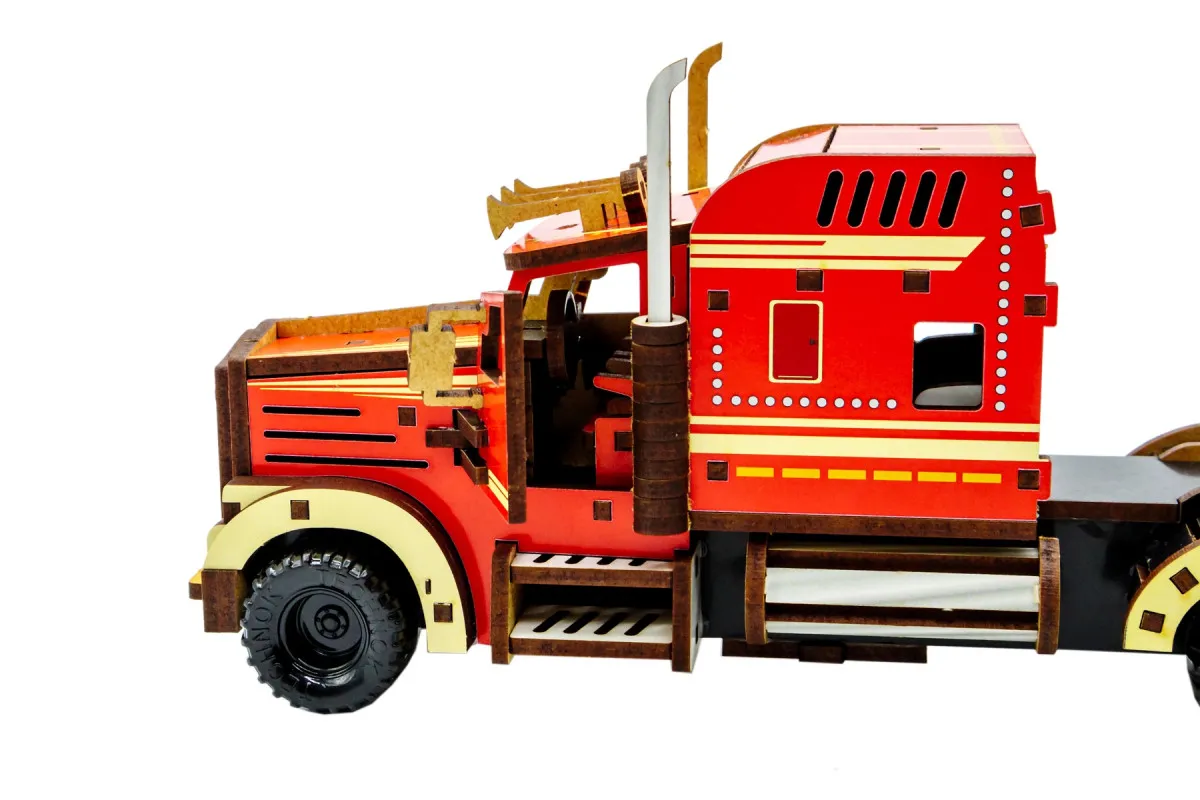 Конструктор дерев’яний 3D "Wood Truck ", Puz-00952, PuzzleOk картка товару