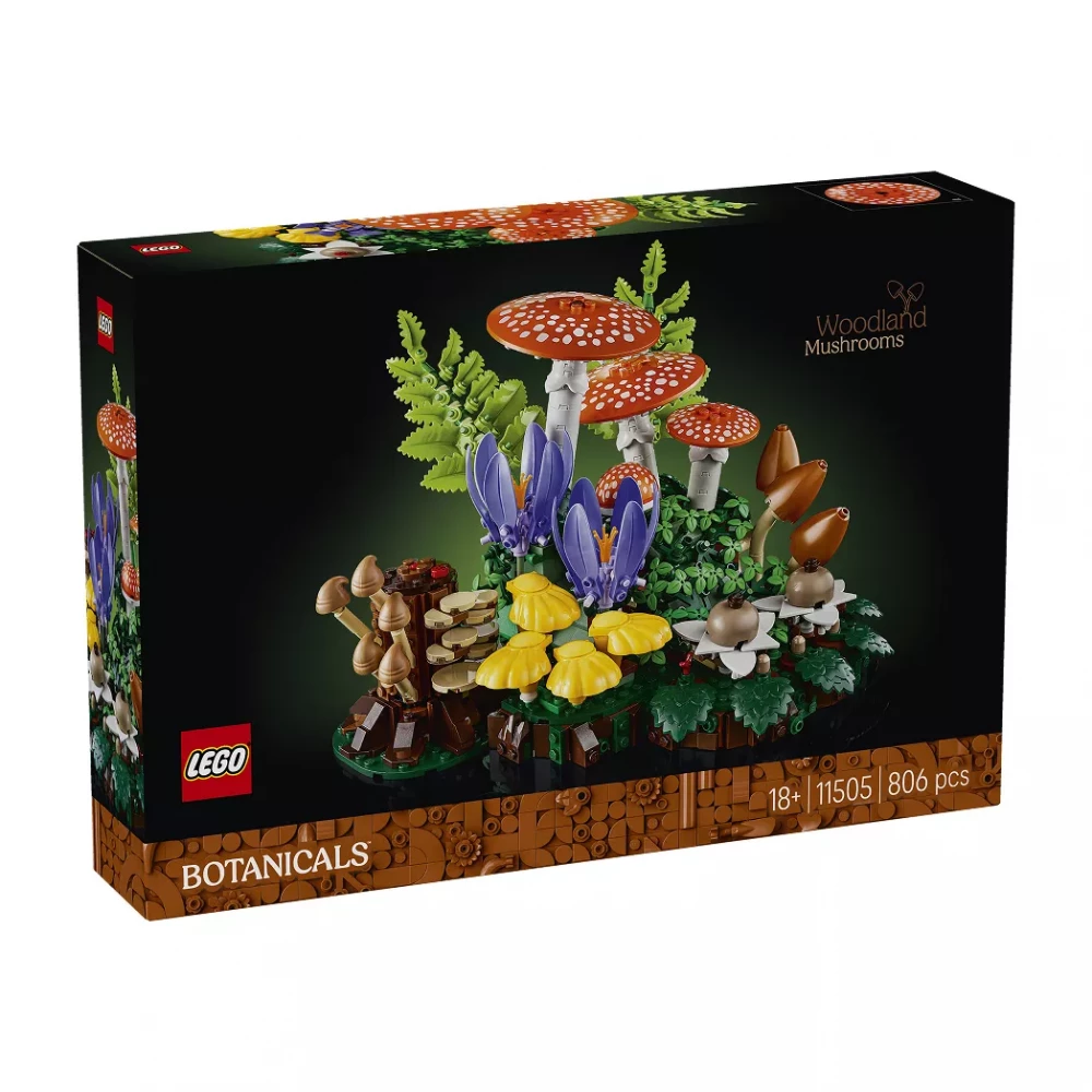 Конструктор Lego Botanicals "Лесные грибы", 11505