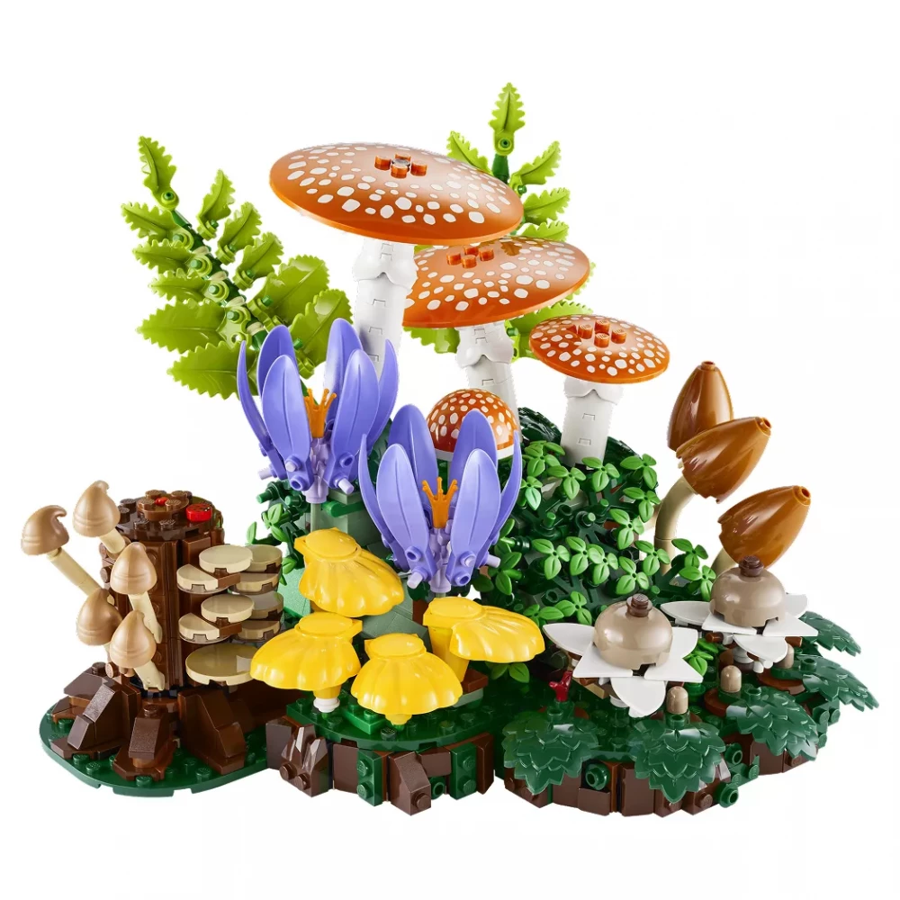 Конструктор Lego Botanicals "Лесные грибы", 11505 изображение