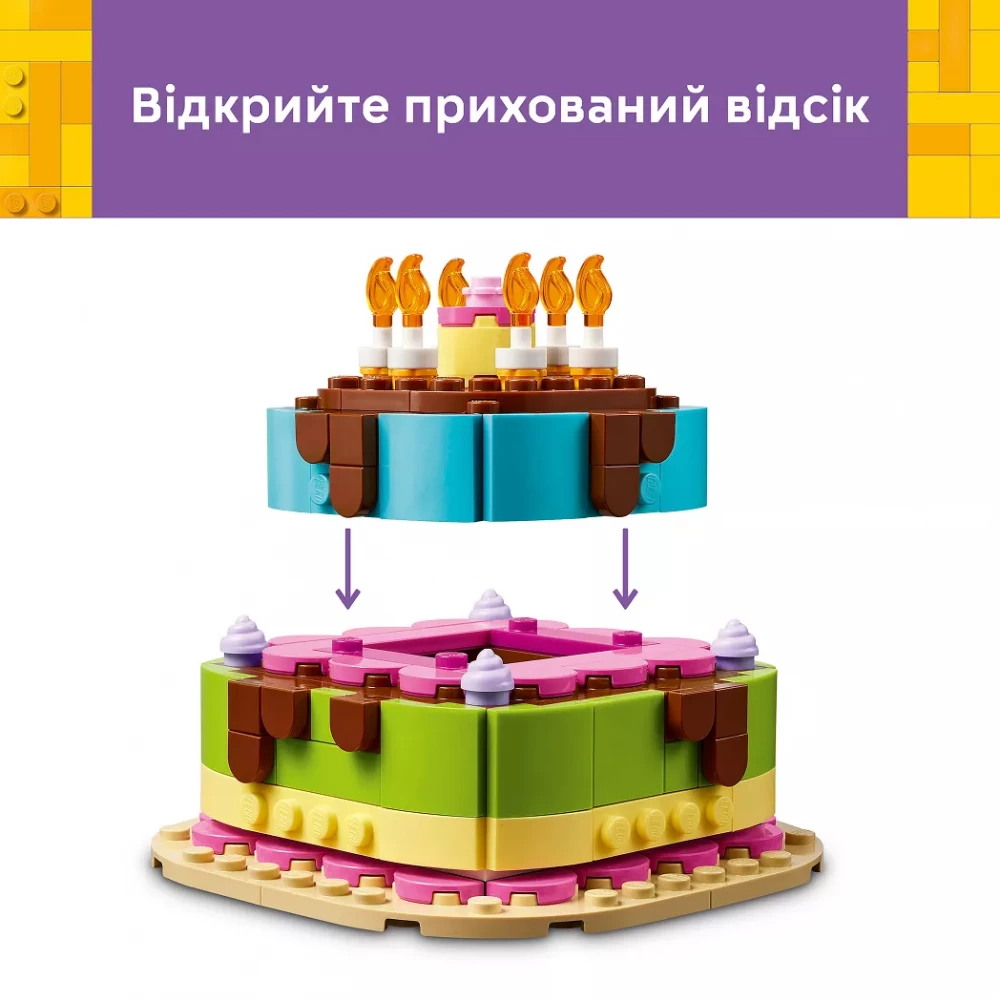 Конструктор Lego Creator "Торт на день рождения", 40815 вид товара