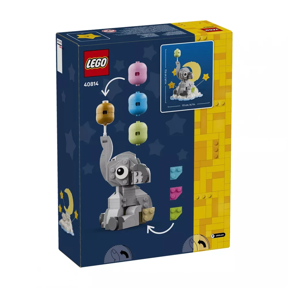 Конструктор Lego Icons "Слоненок в небе", 40814 фото