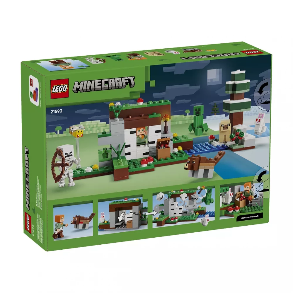 Конструктор Lego Minecraft "Приключение первой ночи", 21593 фото